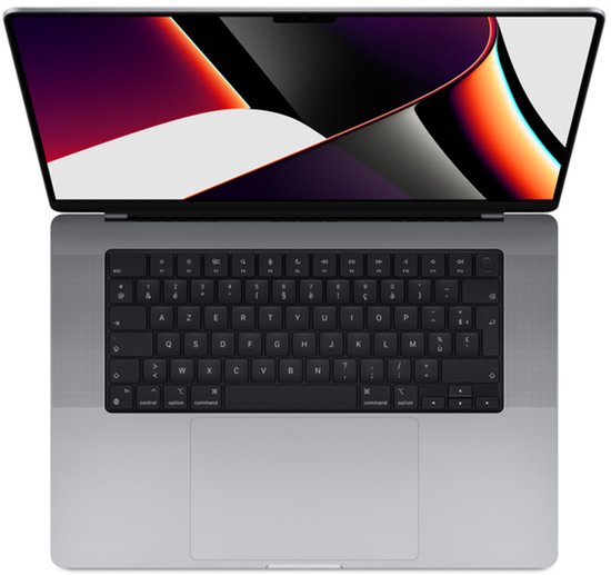 MacBook Pro Retina 16" 2021 M1 MAX 3,2 Ghz 32 Gb 1 Tb SSD Spacegrijs