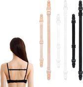 Molain 6 stuks BH-riemclips voor dames, beha-bandhouders voor Molain 6 stuks BH-riemclips voor dames, beha-bandhouders voor