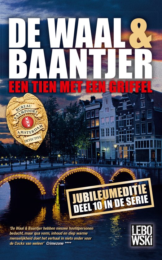De Waal & Baantjer 10 - Een tien met een griffel - cover