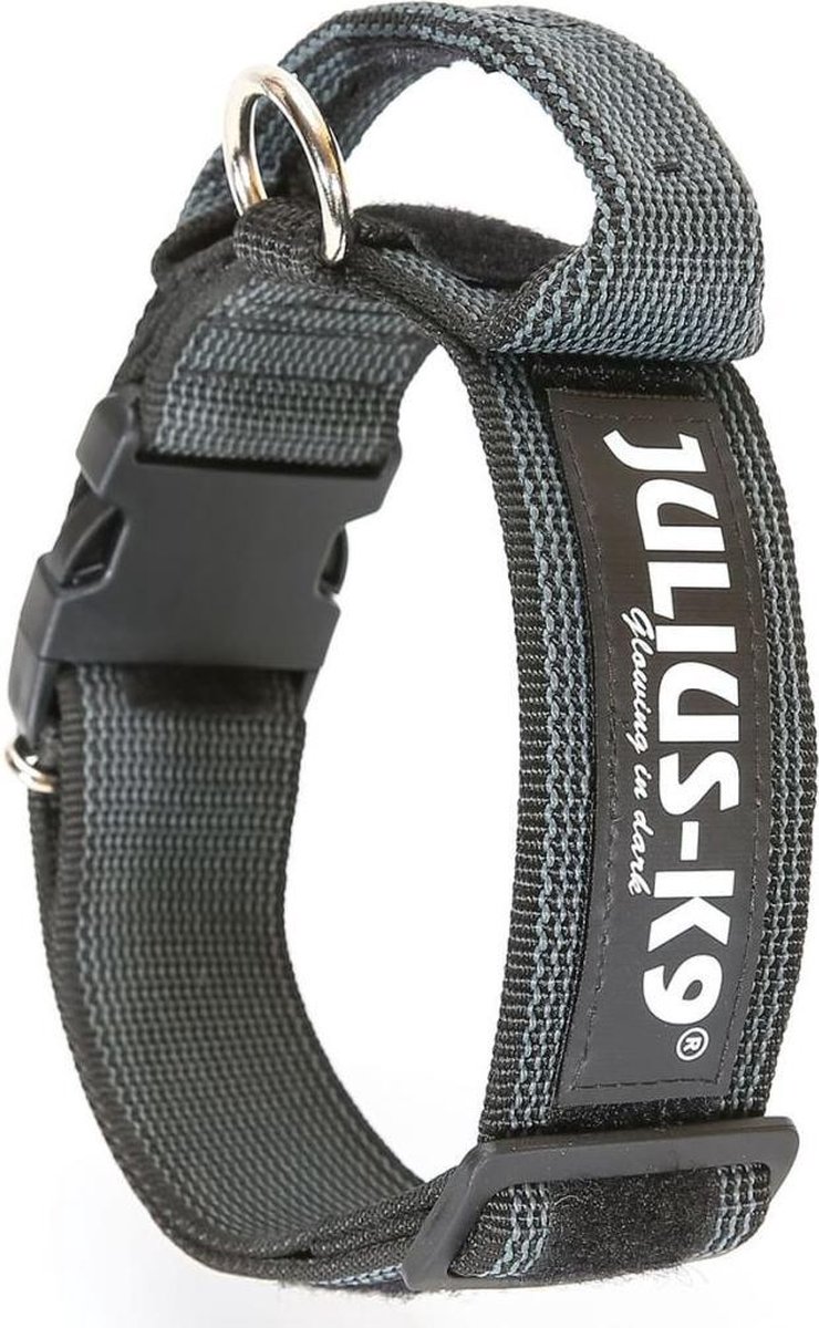 Julius K9 IDC Hondenhalsband - 49-70 cm - Zwart | bol.com
