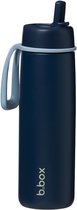 b.box Drinkfles en Waterfles met Fliptop 690ml | Drielaags Isolerend Roestvrij Staal | Houdt Drankjes tot 46 uur Koud | 690ml