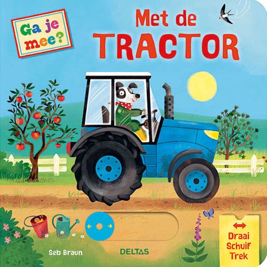 Ga je mee? - Met de tractor - cover