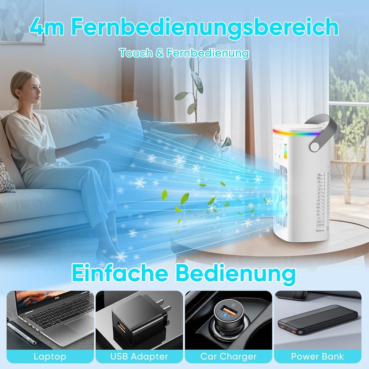 Airco Zonder Afvoerslang - Aircooler - Airconditioning – foto 7