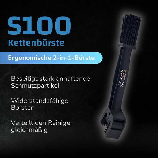 BGS 8362 Reinigingsborstel | voor motorfietskettingen | 250 mm | Automotive Line