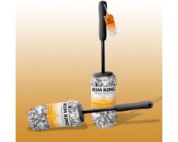 TOBG® Microvezel Velgenborstel | zacht en zacht voor krasvrij reinigen en verzorgen | Velgenreiniging voor alle velgen | Velgborstel aluminium velgen | DE KLOON van de marktleider voor de HALVE PRIJS