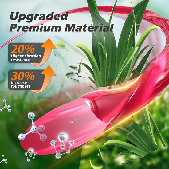 Worx WA0010 Vervangende Grastrimmer Spool, 0,07-Inch Diameter, Hoge Prestatie Lijn met Snelle Installatie voor Worx Grastrimmer van WORX — afbeelding 2