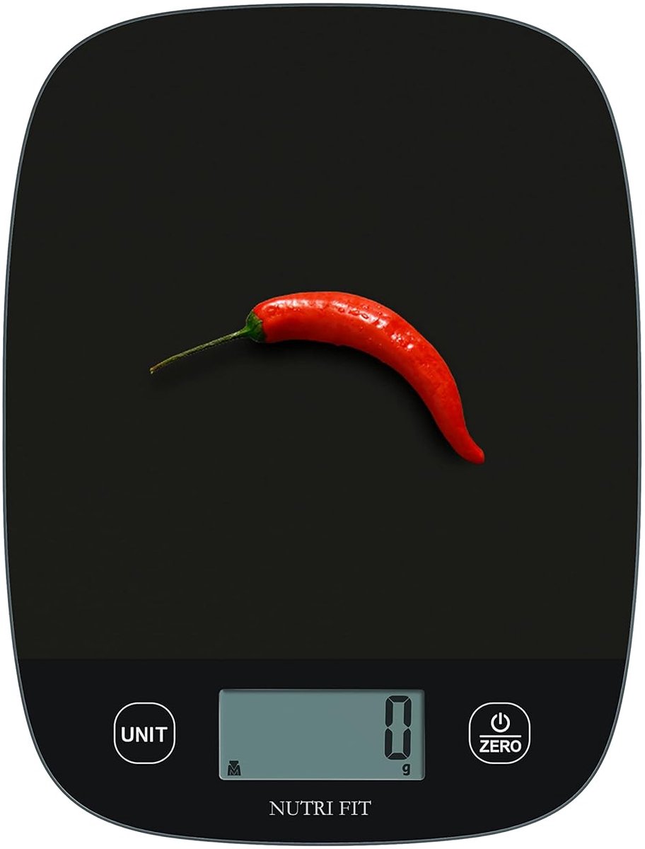 Digitale Keukenweegschaal met Groot Display - Multifunctionele Weegschaal tot 5 kg