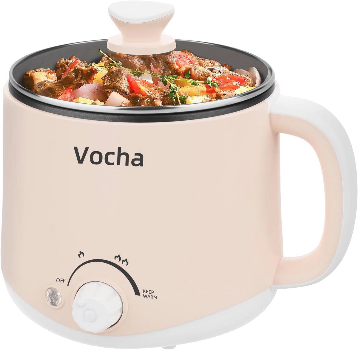 Hete Pan met Warmhoudfunctie - 1,6 L Anti-aanbakpan