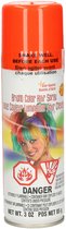 Goodmark Haar verf/spray - neon oranje - spuitbus - 125 ml - Carnaval - waterbasis