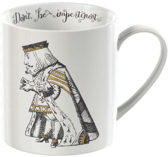 Mug Lifetime Alice au Pays des Merveilles 350 ml Porcelaine 2 Pièces
