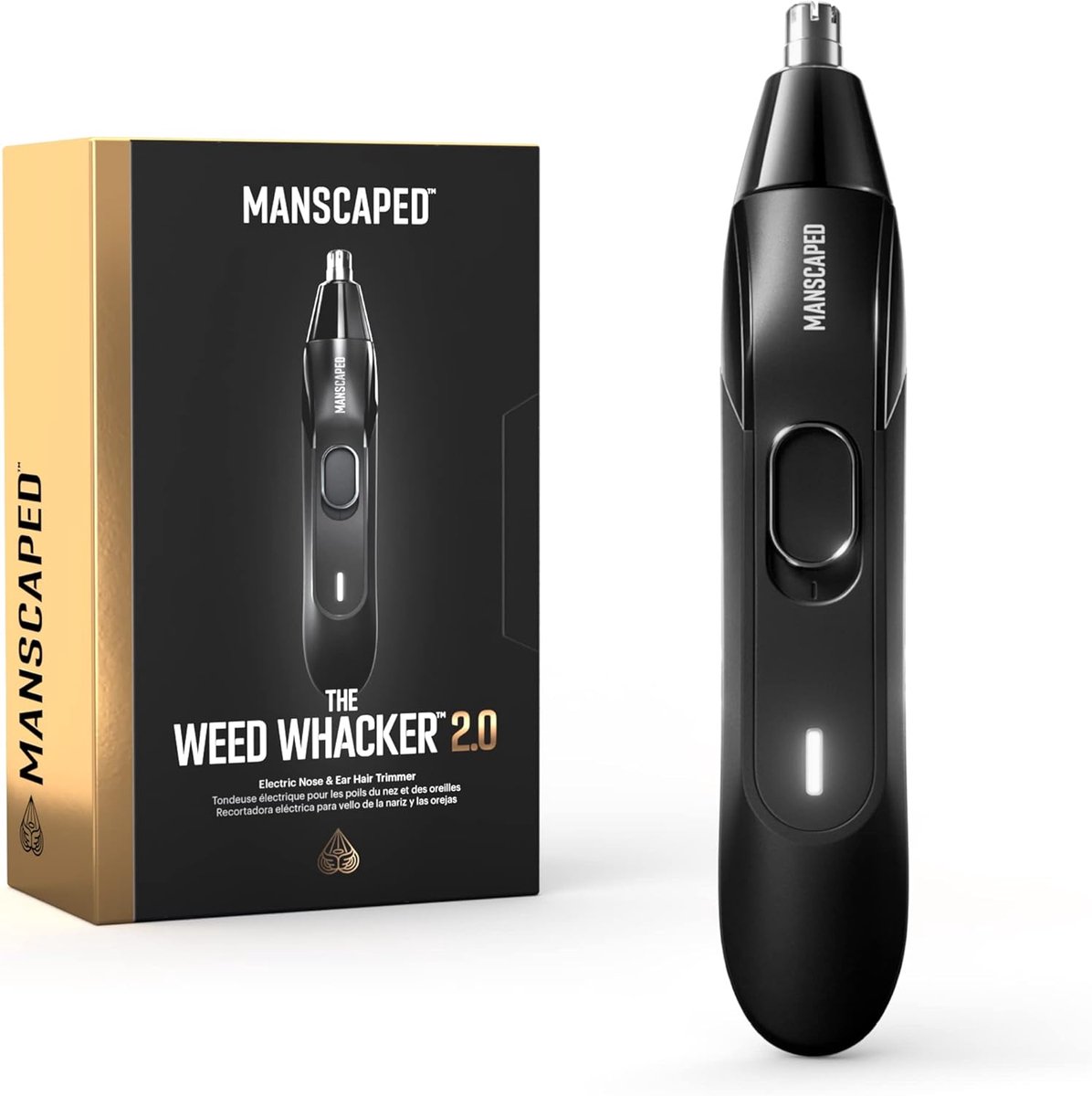Elektrische neus- en oorhaartrimmer 2.0 – Oplaadbare trimmer voor precisie en gemak