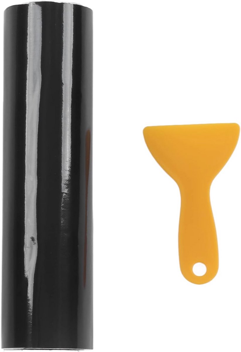 Universele PVC Autoruit Zonnestrip 140x20cm - Glans Zwart