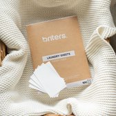 Bandes détergentes Briters - 100 lavages - Détergent écologique - 100% sans plastique - Linge frais