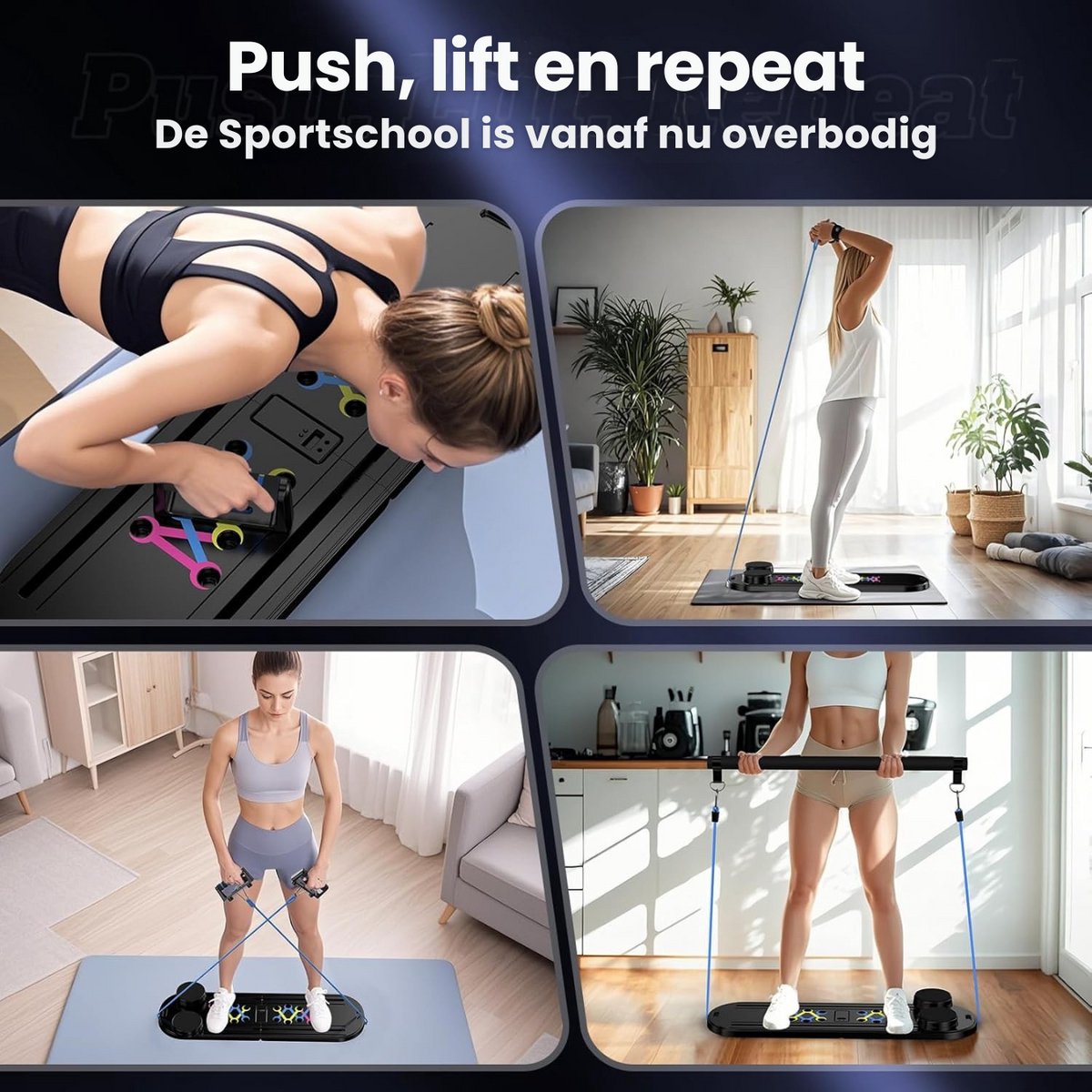 Flexify® Pilates Board Luxe 2026 met Sokken en Mat - afbeelding 2