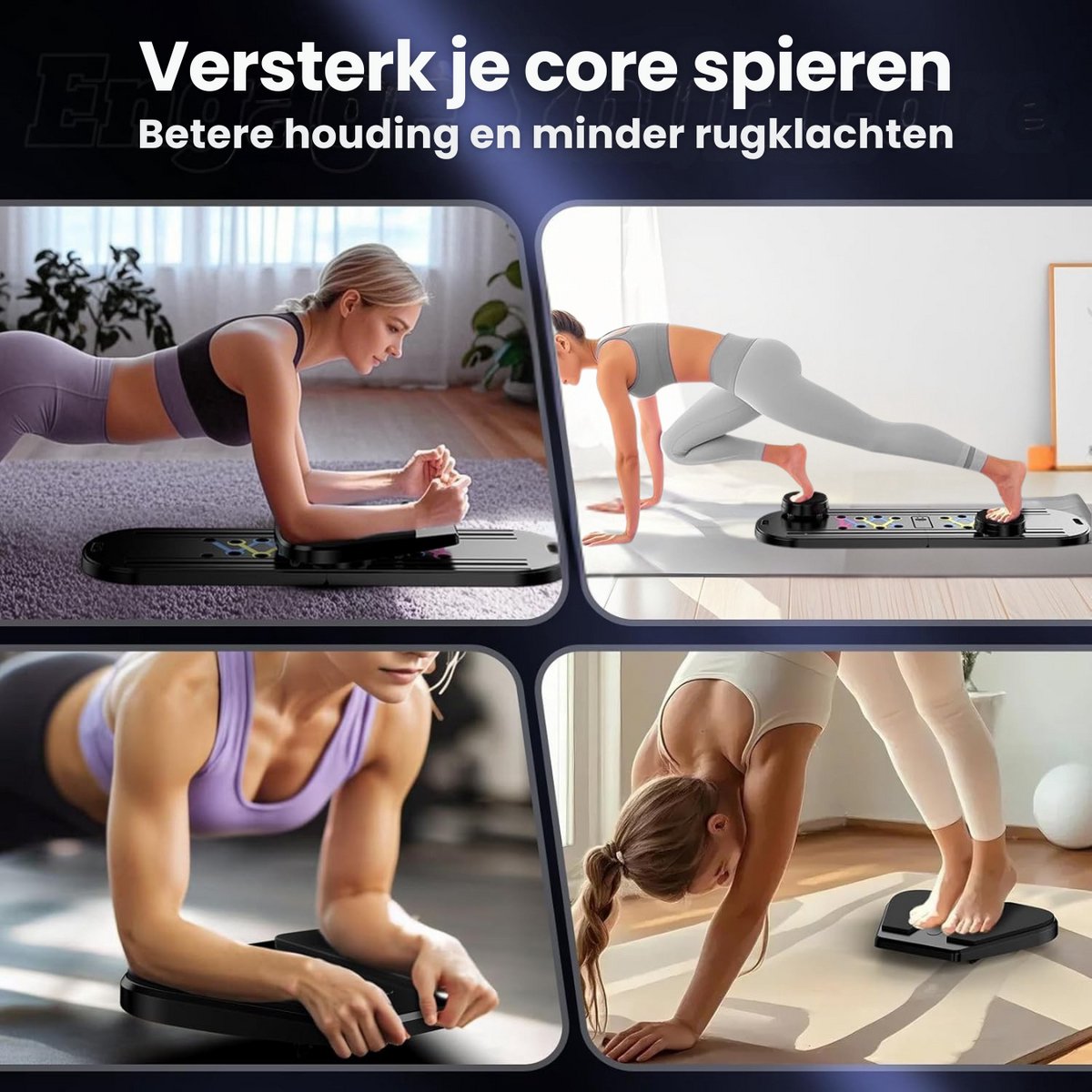 Flexify® Pilates Board Luxe 2026 met Sokken en Mat - afbeelding 2