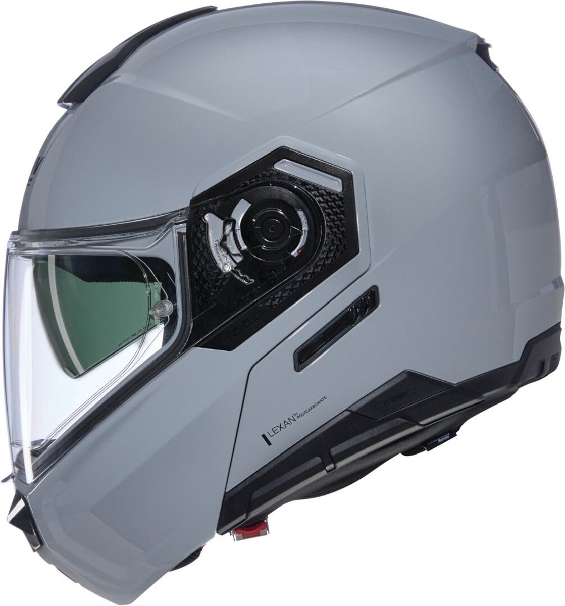 Nolan N90-3 06 Classico 303 Grijs Glossy Systeemhelm - Maat XL - Helm