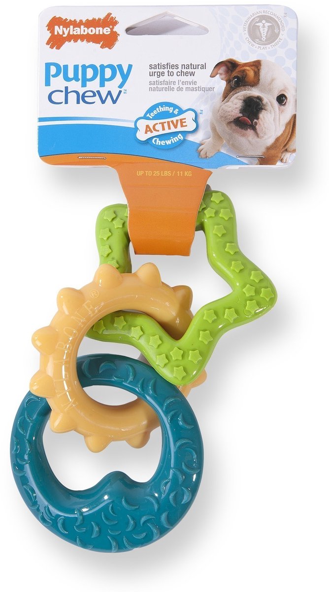Nylabone puppy chew bijtringen Tot 11 kg thumbnail 6