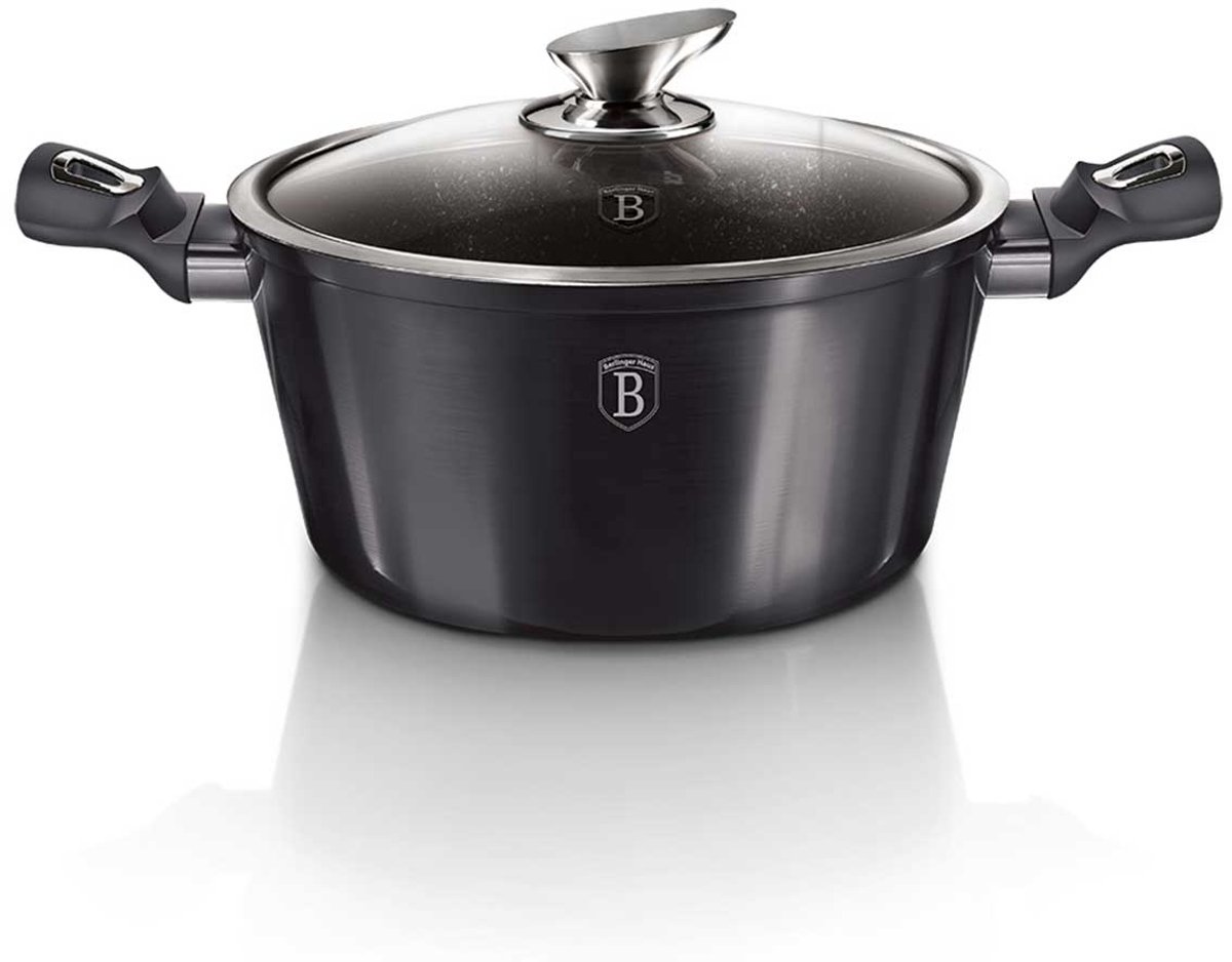 GRANIETEN POT 30CM BERLINGERHAUS BH-6924 CARBON PRO