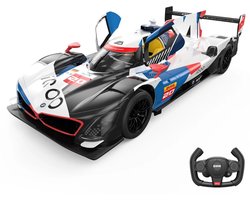 BMW M Hybrid V8 LMDh RC Raceauto 1:14 – Officieel Gelicentieerde Rastar Bestuurbare Auto – Gedetailleerd Schaalmodel met LED-Verlichting & 2.4GHz Afstandsbediening – Multi-Color