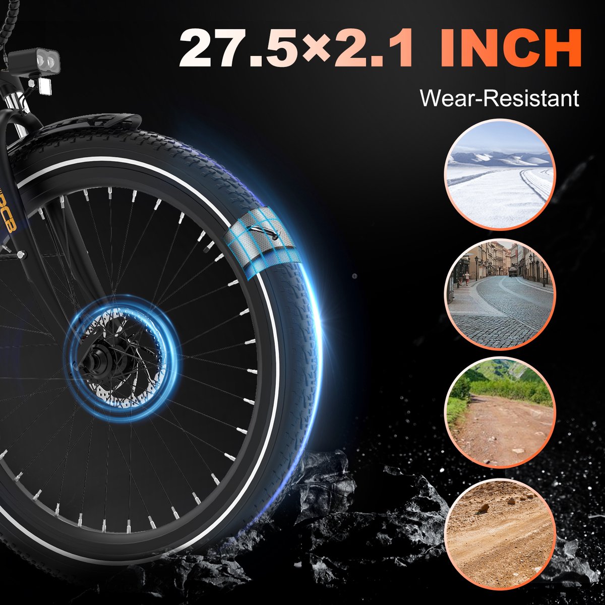 RCB G6 Elektrische Damesfiets 250W thumbnail 4
