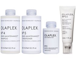 Beschadigd haar pakket Olaplex No.3 + 4 + 5 + 0.5