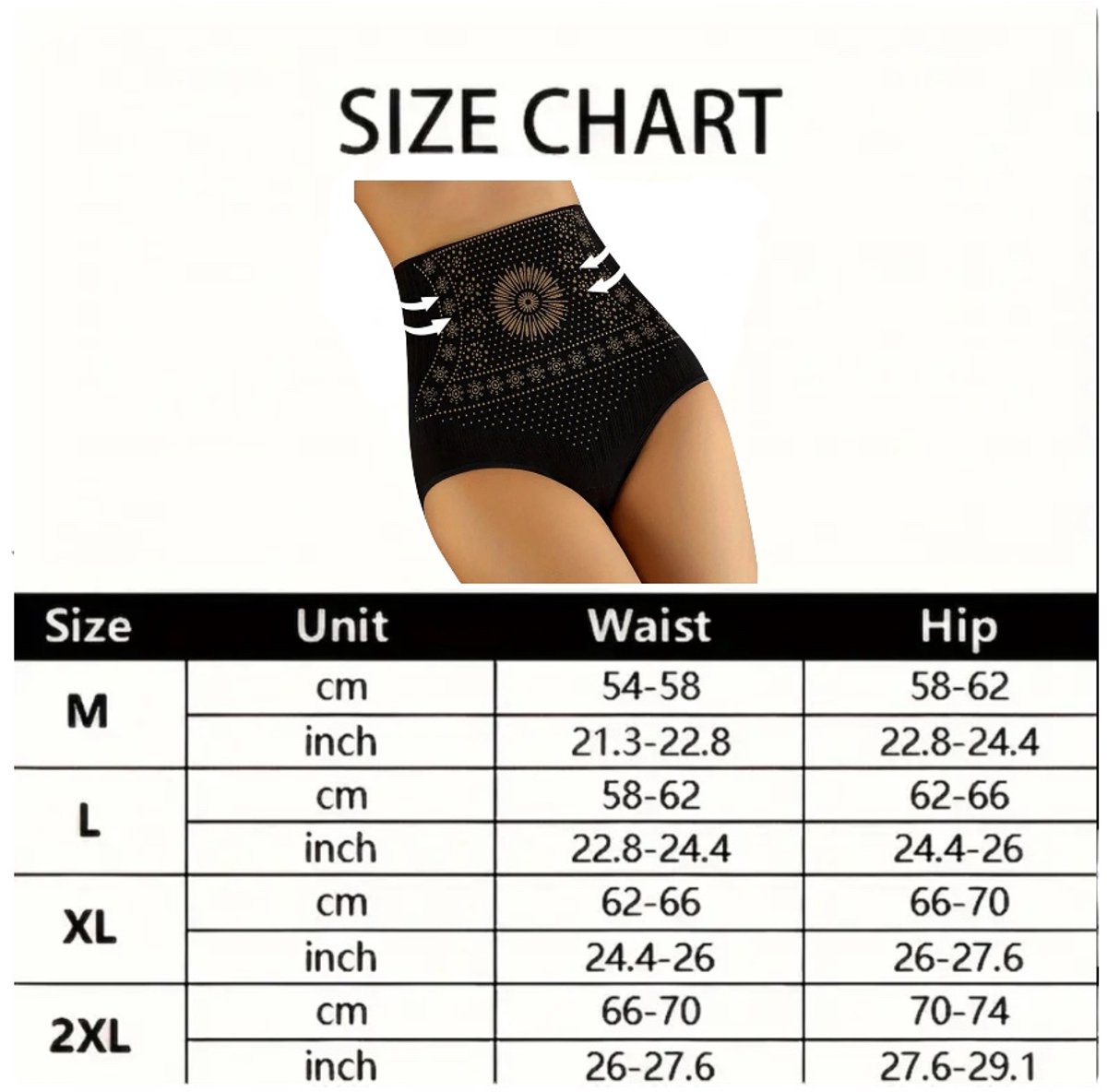 postpartum ondergoed - Netbroekjes -maat XXL- Wasbaar - voor Zwangerschap en Kraamperiode - postpartum - shapewear - Roze - Sluitlaken - buikband na bevalling - Hoge Taille Ondergoed – foto 4