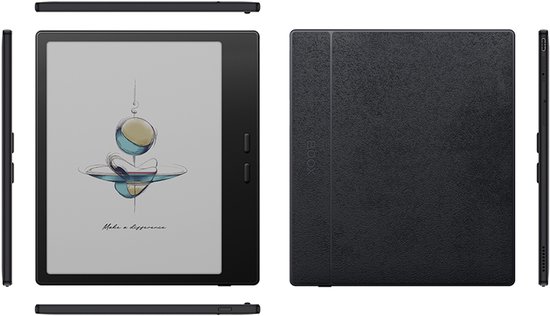 BOOX Go Color 7 Gen II - noir - Liseuse électronique couleur e-ink 7 pouces avec fonction d'écriture, android 13, Play Store, boutons de page