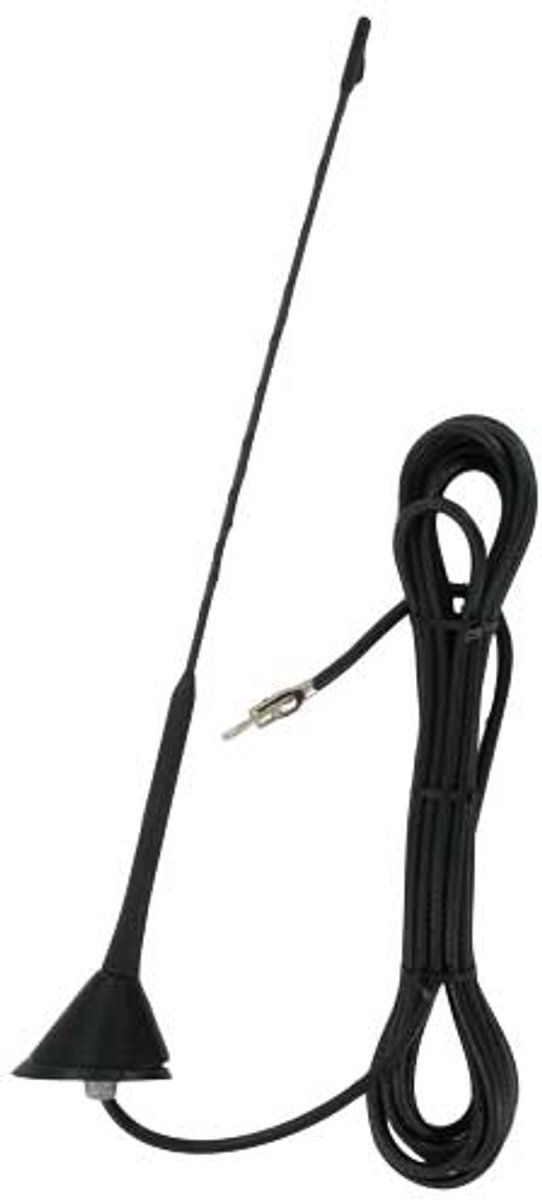 Dakantenne 16V zwart passief 76°