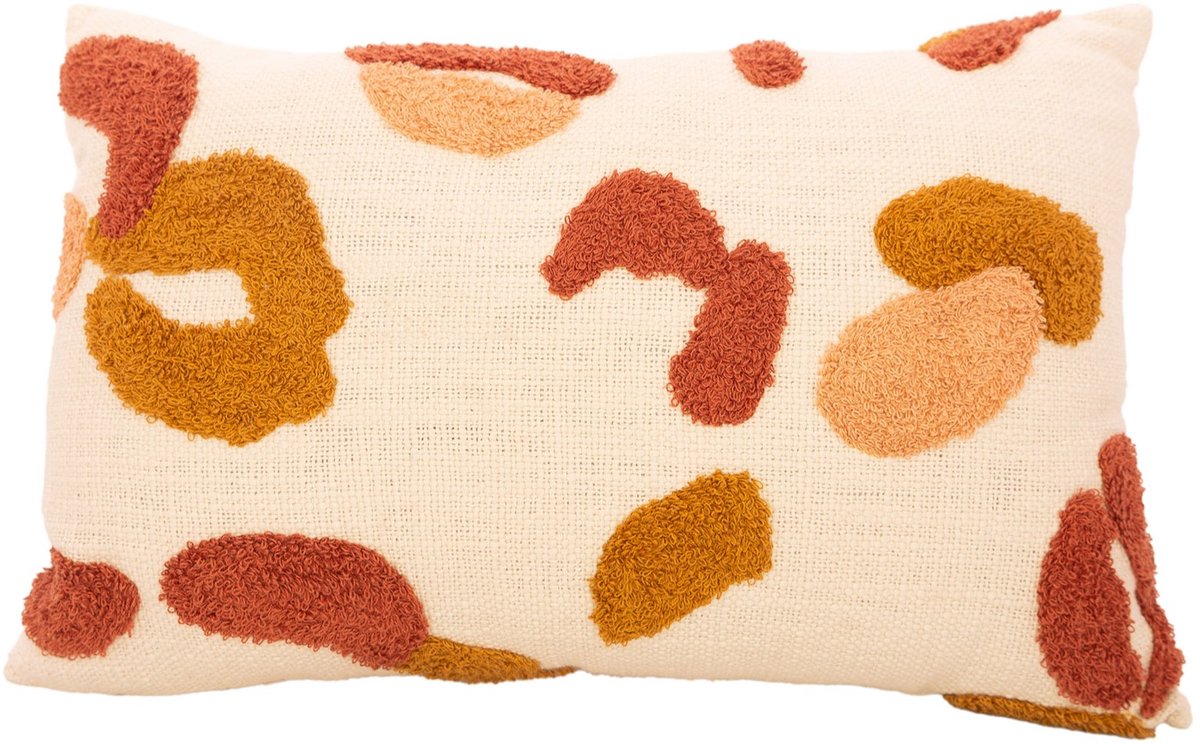 Point-Virgule - Sierkussen - 100% gerecycleerd katoen - DOTS - 30x50cm