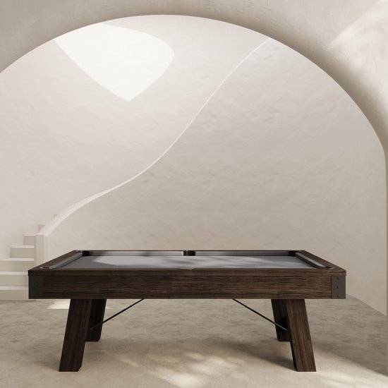NORTH Emperior 7FT Pooltafel Bruin - Castle Range van North — afbeelding 5