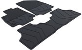 Tapis de voiture en caoutchouc pour Kia EV3 - Année de construction : 2024-aujourd'hui - Ajustement d'origine - 3 pièces