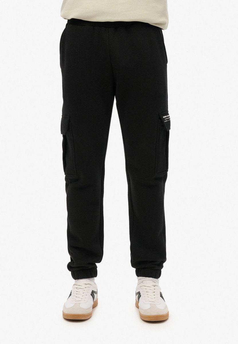 Superdry Utility Sport Trainingsbroek L Man Zwart