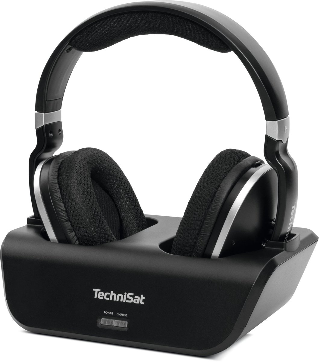 TechniSat Stereoman 2 Draadloze Hoofdtelefoon Zwart - afbeelding 2