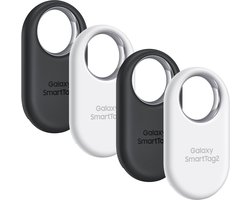 Samsung Galaxy SmartTag 2 (4 Pack) - 2x Zwart en 2x Wit