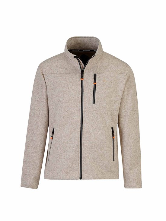 BJØRNSON Tord Gilet Tricoté Homme - 4 Saisons - Respirant - Taille XL - Beige