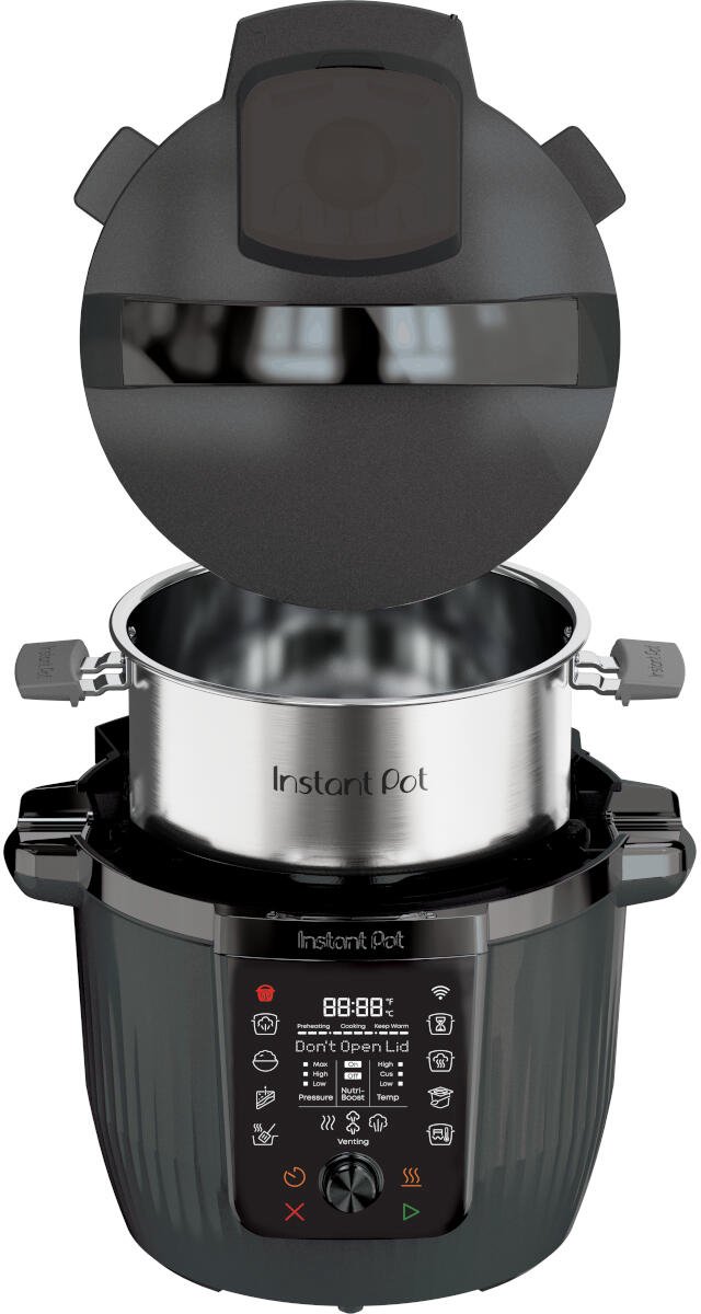 Afbeelding 2 van Instant Pot Pro Multicooker – 5,7 Liter – 10-in-1 Elektrische Hogedrukpan – 1200W – Roestvrijstalen Binnenpan met Handvaten – Slowcooker, Rijstkoker, Stomer, Yoghurtmaker, Warmer – Programmeerbaar – Grote LED-display – Vaatwasserbestendige onderdelen