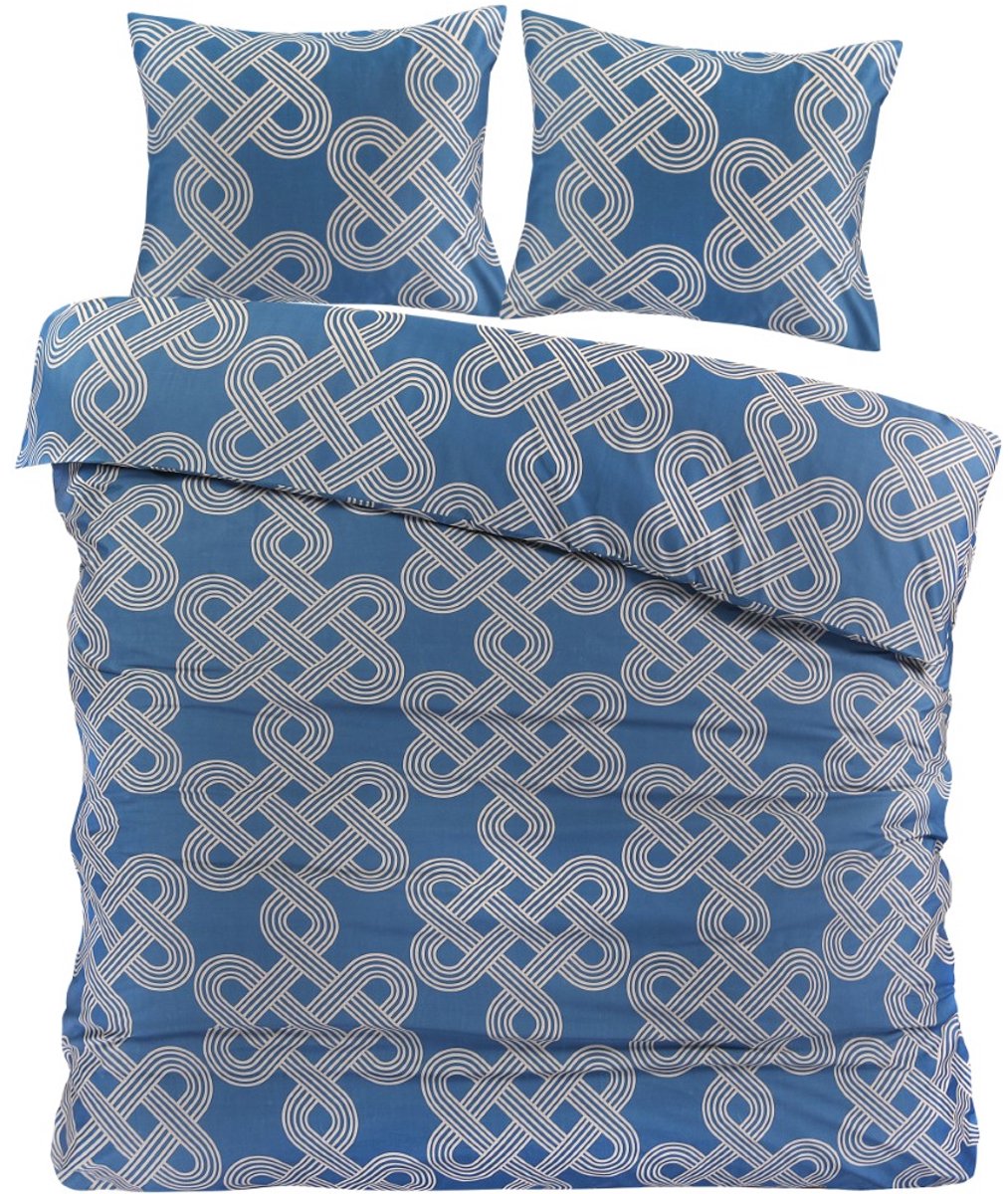 Papillon Tijn Dekbedovertrek - Lits-jumeaux - 240x200/220 cm - Blauw