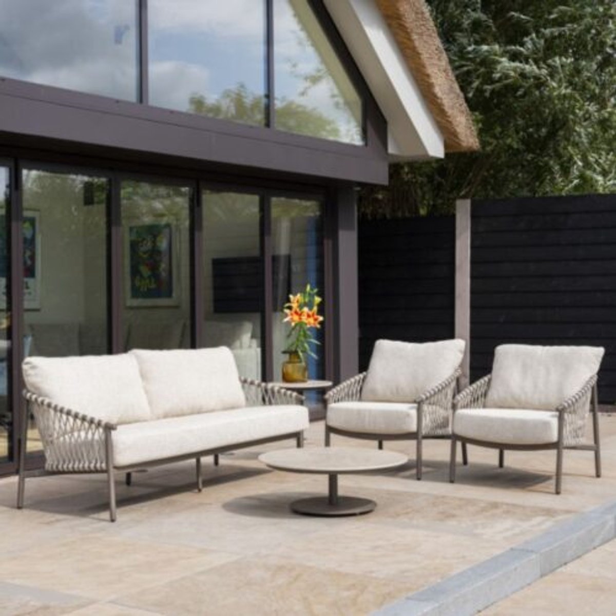 4 Seasons Outdoor Allora canapé lounge 3 places
