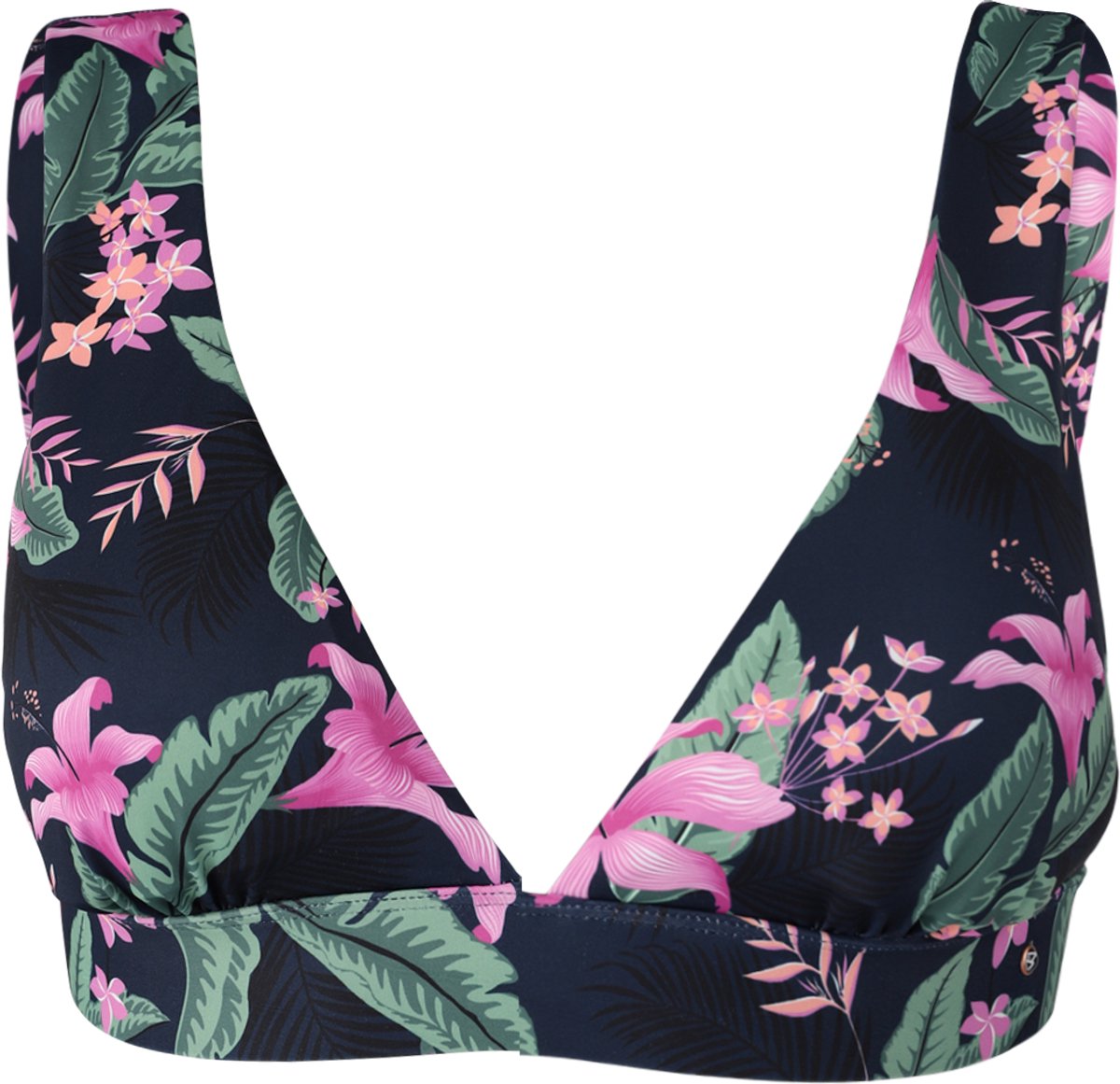 Brunotti Forte-Tropicana Women Bralette Bikini Top Indigo 38 Blauw