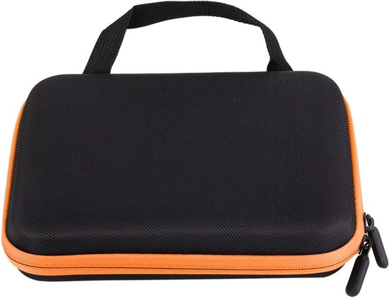 Foto: Essential oil storage bag 63 compartments portable aromatherapy suitcase box organizer orange minimalist