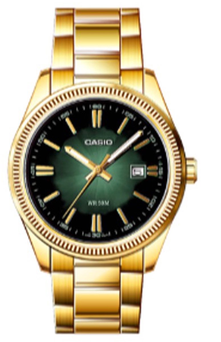 Casio MTP-1302PGC-3AVEF Timeless Collection Heren Horloge
