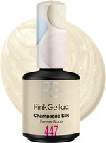Pink Gellac Gellak - 447 Champagne Silk 15ml - Gele Gel Nagellak - Gellac - Gel Nagels Producten - Bruiloft Editie