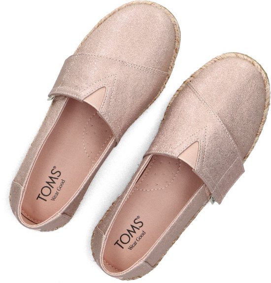 Toms Alpargata Rope Espadrilles - Meisjes - Lichtroze - Maat 37 | bol