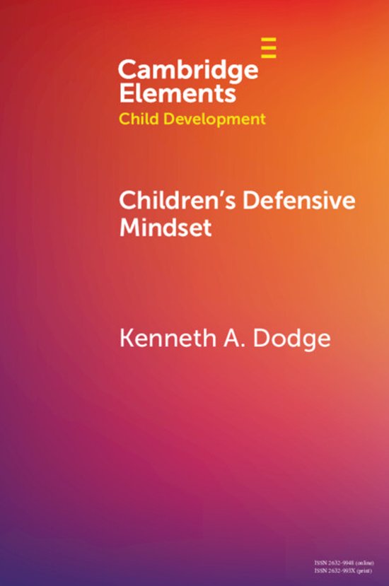 Elements in Child Development- Children's Defensive Mindset - cover
