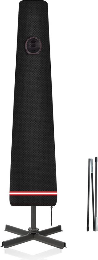 CUHOC Zwarte Parasol Basic Parasolhoes - Hoezenspecialist.nl