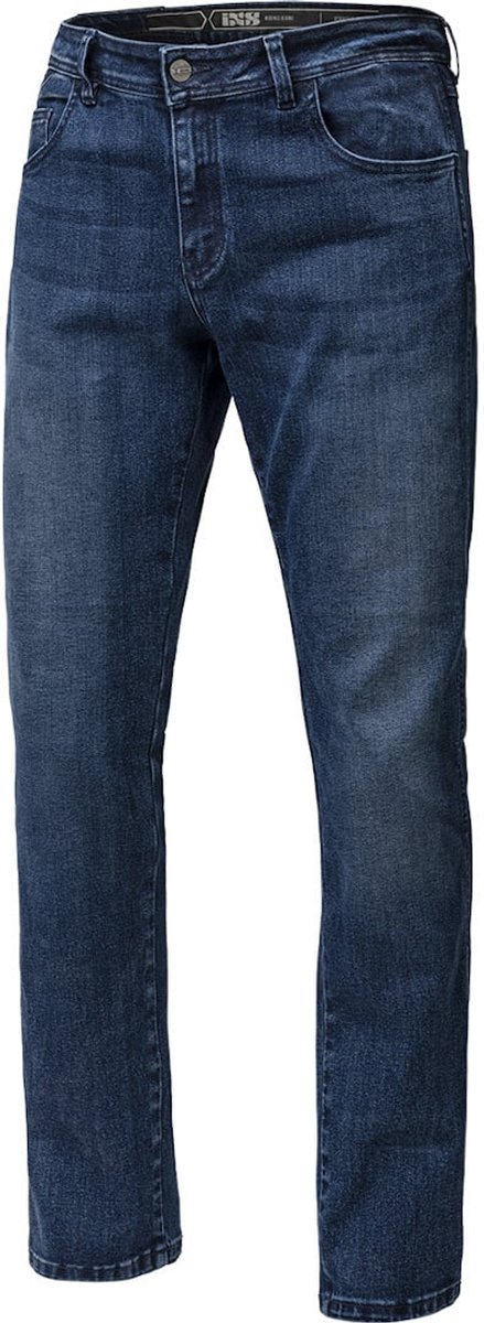 IXS 1L Straight Blauwe Motorjeans