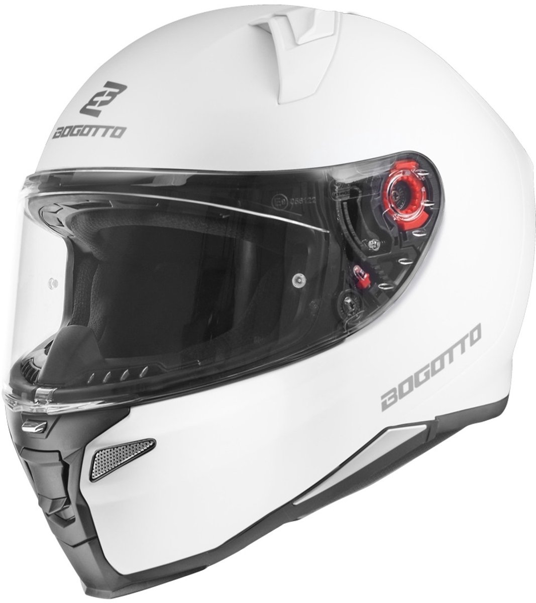 Bogotto FF110 Mat Wit Integraalhelm - Maat M - Helm