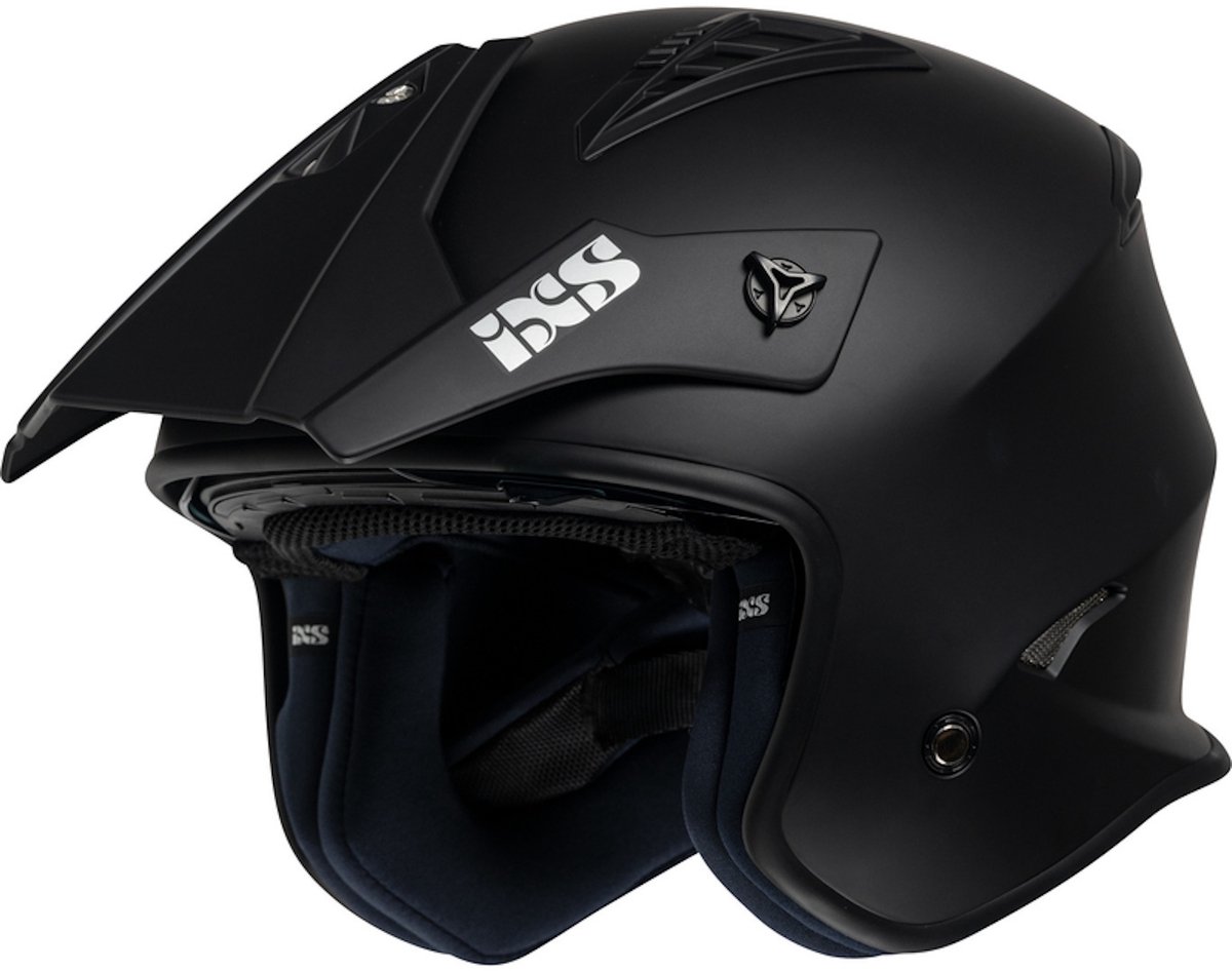 IXS 114 3.0 Zwart Jethelm - Maat XS - Helm