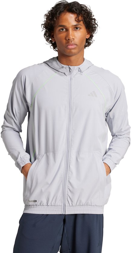 adidas Performance Tech Apparel Sportjack - Heren - Grijs | bol