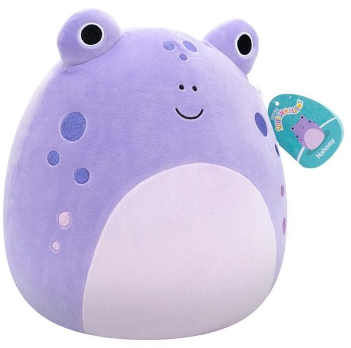 Squishmallows - Nahomy - Lavender Tadpole 30cm pluche — afbeelding 8